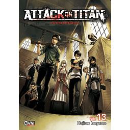 Manga Attack on Titan (Shingeki no Kyojin) Vol. 13