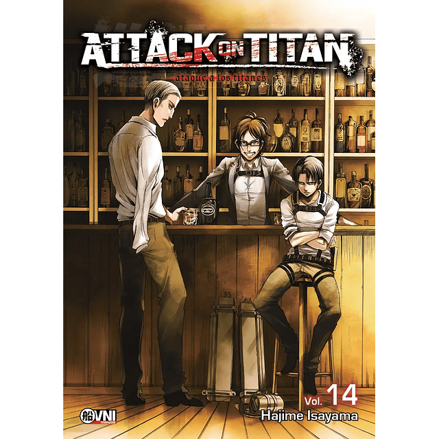 Manga Attack on Titan (Shingeki no Kyojin) Vol. 14