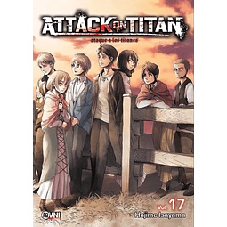 Manga Attack on Titan (Shingeki no Kyojin) Vol. 17