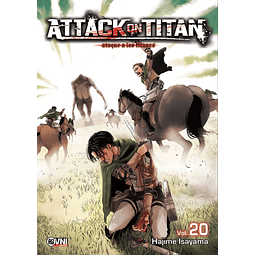 Manga Attack on Titan (Shingeki no Kyojin) Vol. 20