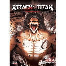 Manga Attack on Titan (Shingeki no Kyojin) Vol. 25