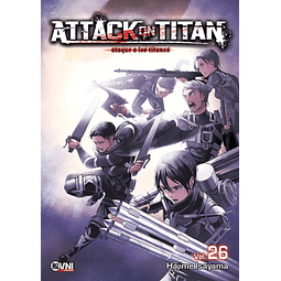 Manga Attack on Titan (Shingeki no Kyojin) Vol. 26