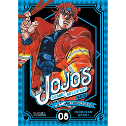 Manga Jojo's Bizarre Adventure Parte 3: Stardust Crusaders Vol. 08