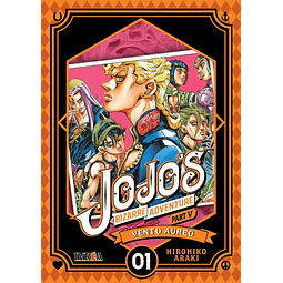 Manga Jojo's Bizarre Adventure Parte 5: Vento Aureo Vol. 01