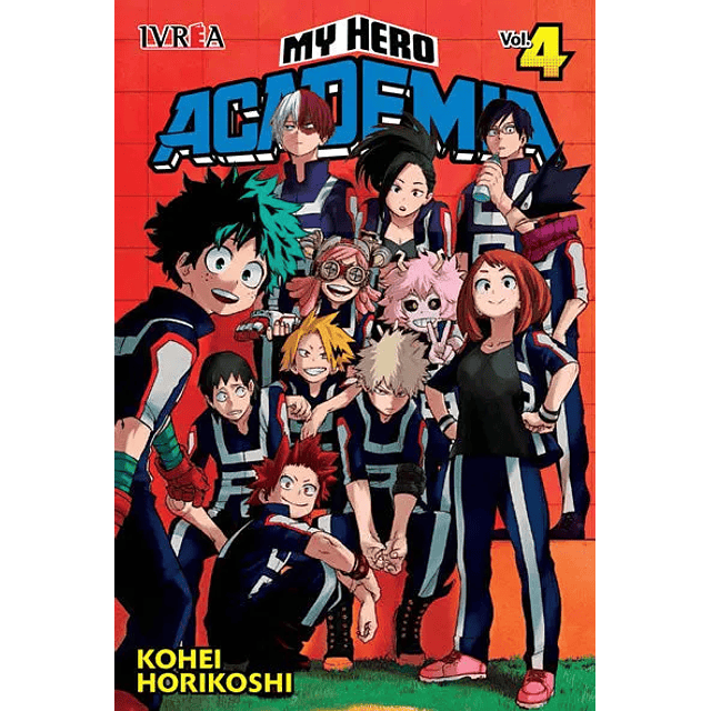 Manga My Hero Academia Vol. 04