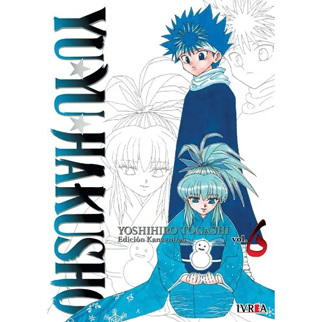 Manga Yu Yu Hakusho Kanzenban Vol. 06