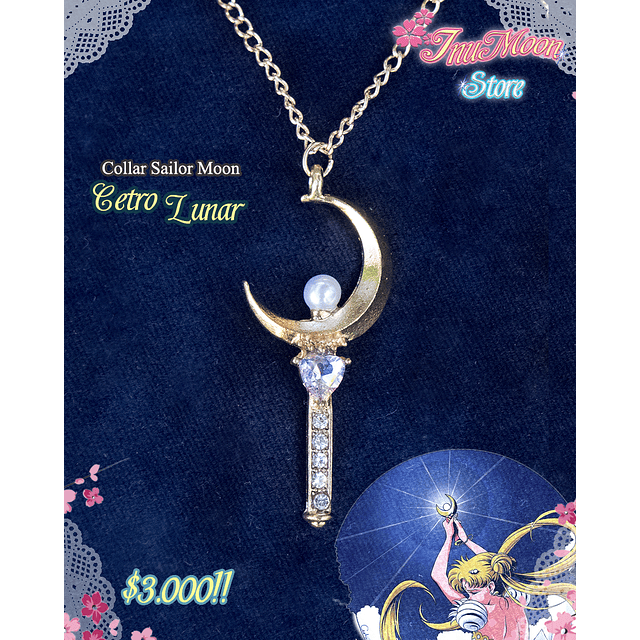 Collar Sailor Moon - Cetro Lunar