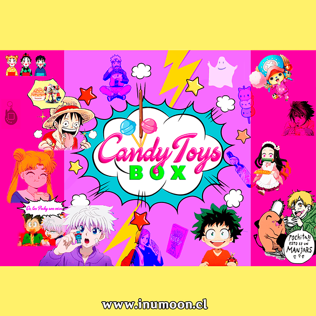 SUPER CANDY TOYS BOX ANIME