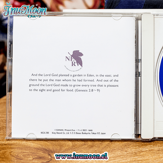 CD Original Soundtrack Evangelion Vol. 1 (Con Sobrecubierta y Enciclopedia)
