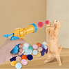 Pistola de Juguete para Gatos con Bolas de Felpa 