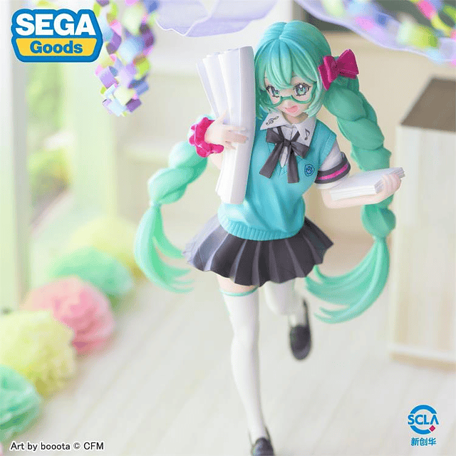 Figura Vocaloid Luminasta Hatsune Miku (16th Anniversary Booota Ver.)