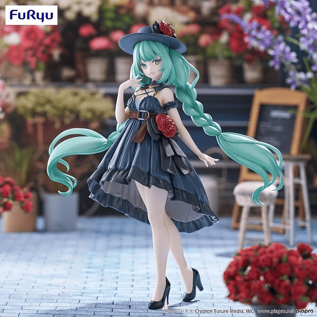 Figura Vocaloid Trio Try It Hatsune Miku (Outing Dress)