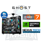 PC Gamer GHOST, AMD Ryzen 7 8700F + NVIDIA RTX™ 5060 Ti 16GB 3