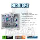PC Gamer MIDNIGHT AMD Ryzen 5 9600 + Nvidia RTX 4060 Ti 16GB  2