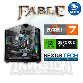 PC Gamer FABLE AMD Ryzen 7 5700X + Nvidia RTX 4060 Ti 16GB