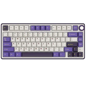 Teclado Mecánico Royal Kludge R75 Blackberry | 75%, RGB, Gasket, Hot-Swap, Switch Silver