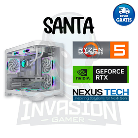 PC Gamer SANTA. Ryzen 5 5600 + NVIDIA  RTX™ 5050 8GB / NVIDIA RTX 5060 8GB
