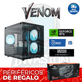 PC Gamer VENOM, Intel Core I5-12400F + NVIDIA RTX 3050 6GB