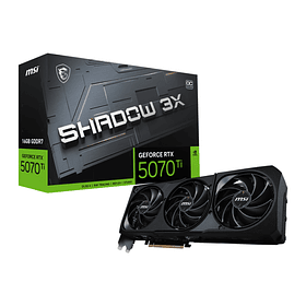 Tarjeta Gráfica MSI NVIDIA® GeForce RTX™ 5070 TI 16GB SHADOW 3X OC 