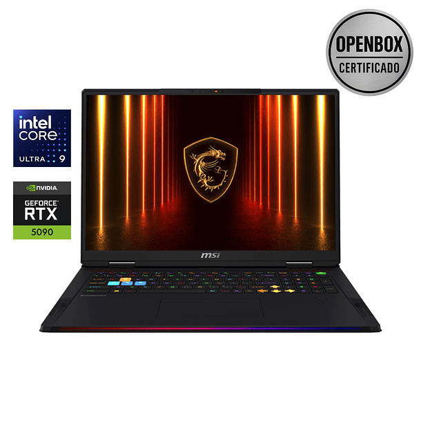 Notebook OPEN BOX MSI RAIDER 18 HX AI - RTX 5090 24GB | Ultra 9 285HX | 64GB RAM | 18