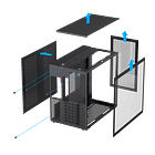 Gabinete GAMEMAX INFINITY BLACK  3