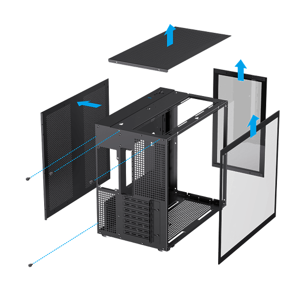 Gabinete GAMEMAX INFINITY BLACK  3