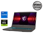 PREVENTA Notebook OPEN BOX MSI Thin 15 B13V - RTX 4050 | Core i7 13620H | 16GB RAM | 15.6