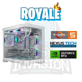 PC Gamer Royale. Ryzen 5 5600T + nvidia  rtx™ 5050 8gb / nvidia rtx 5060 8gb