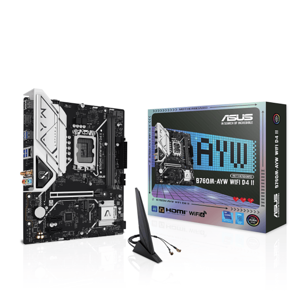 Placa Madre ASUS B760M-AYW WIFI D4 II  1