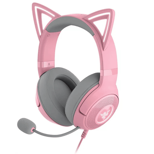 Audifonos Gamer Kraken Kitty V3 X Quartz 