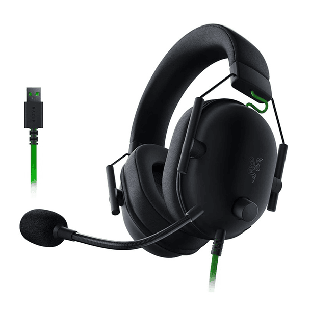 Audifonos Razer BlackShark V2 X Black 7.1 USB