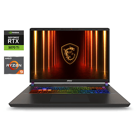 PREVENTA Notebook MSI Vector A16 HX - RTX 5070 TI | Ryzen 9 8940HX | 16GB RAM | 16.0″ QHD 240Hz | SSD 1TB M.2  