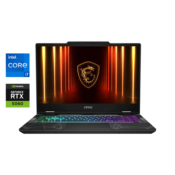 PREVENTA Notebook MSI Cyborg 15 Gaming - RTX 5060 | Core i7 240H | 16GB RAM | 15.6