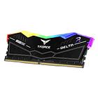 Memoria RAM T-FORCE DELTA 16GB DDR5 KIT (2x8GB) 6000MHz RGB 4