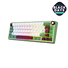 Teclado Mecánico Royal Kludge R65 Greensand | 65% RGB QMK/VIA – Switch Chartreuse 1
