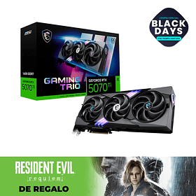 Tarjeta Grafica Nvidia GeForce RTX™ 5070 Ti 16G GAMING TRIO OC