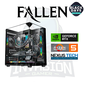 PC Gamer Fallen, Ryzen 5 8400F + NVIDIA RTX™ 5050 8GB