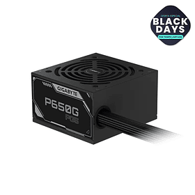 Fuente de poder GIGABYTE P650G PCIE 5.1 650W 80+ GOLD 