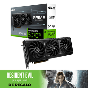 Tarjeta Grafica Nvidia GeForce RTX™ 5070 Ti 16GB ASUS PRIME GDDR7 OC Edition
