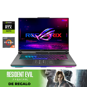 Notebook Asus ROG STRIX G16 - Nvidia RTX 5070 | Ryzen 9 8940HX | 16GB RAM | 1TB SSD M.2 16” 165Hz |