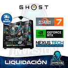 PC gamer Ghost, AMD Ryzen 7 8700F + nvidia rtx™ 5060 Ti 16gb 1