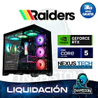 PC Gamer Raiders, intel core ultra 5 245kf + nvidia rtx™ 5060 8gb / 5070 12gb 1