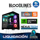 PC Gamer Bloodlines, ryzen 5 9600x + nvidia rtx™ 5060 ti 16gb GDDR7 1