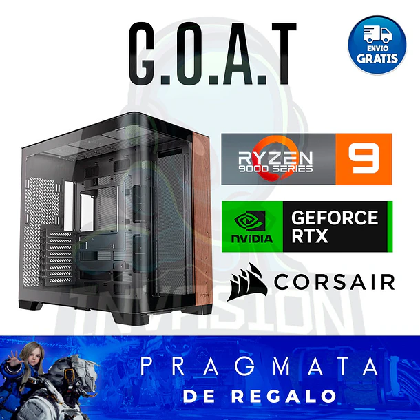 PC Gamer goat, amd ryzen 9 9950x3d / nvidia GeForce rtx™ 5080 16gb / rtx™ 5090 32gb 1