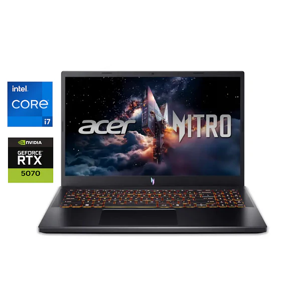 Notebook Acer Nitro V 16 - RTX 5070 | i7 240H | 16GB RAM | 16