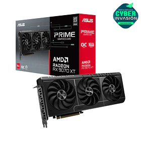 Tarjeta Grafica ASUS Prime Radeon™ RX 9070 XT OC Edition 16GB GDDR6