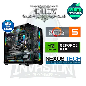 PC Gamer HOLLOW, Ryzen 5 8400F / Ryzen 7 8700F + NVIDIA RTX™ 5060 8GB