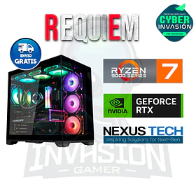 PC Gamer Requiem amd Ryzen 7 9700X + Nvidia rtx 5070 Ti 16gb