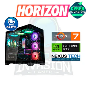 PC Gamer Horizon AMD Ryzen 7 7800X3D + Nvidia RTX 5070 Ti 16GB