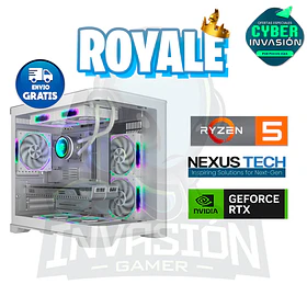 PC Gamer Royale. Ryzen 5 5600 + nvidia  rtx™ 5050 8gb / nvidia rtx 5060 8gb